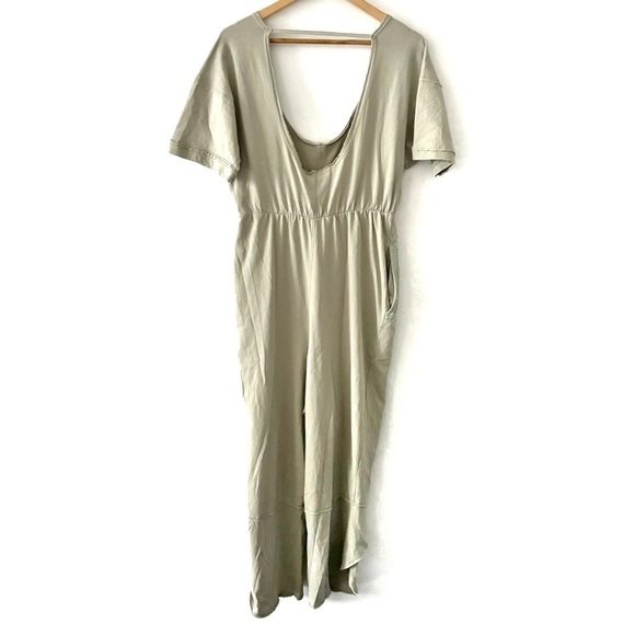 Free People | NWT Intimately Good Side Jumpsuit Romper Sage Green Size Small - Picture 13 of 14